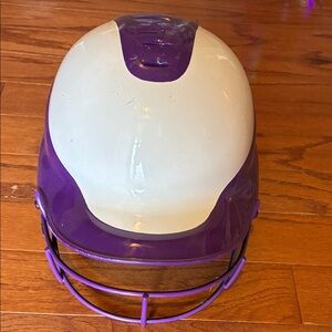 Rip-It Purple and White Baseball Helmet